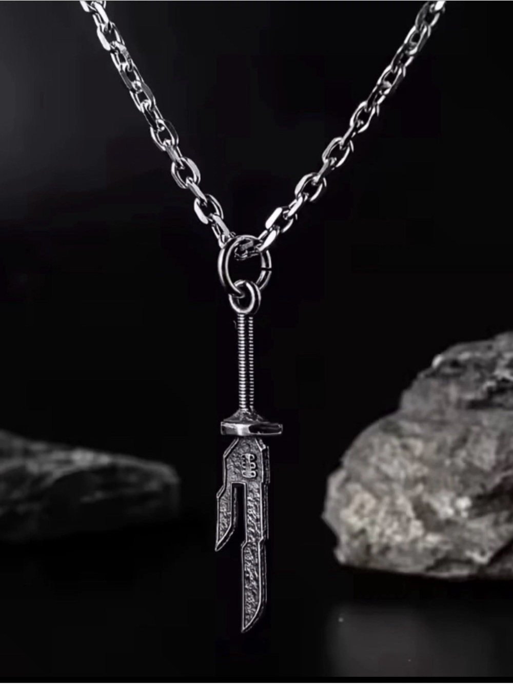 Anime Jujutsu Kaisen Sword Collectible Necklace NEW Manga Games Jewelry Toys TCG